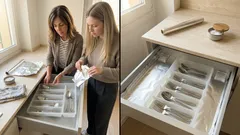 Carta alluminio nel cassetto delle posate: funziona davvero contro macchie e ruggine?